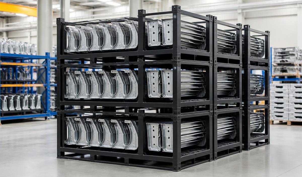 Como escolher o rack ideal para peças estampadas